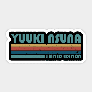 Proud Limited Edition Asuna Name Personalized Retro Styles Sticker